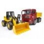 Bruder camion MAN TGA si incarcator articulat FR 130